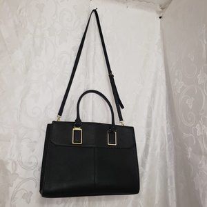 Call It Spring Women Black Leather Shoulder & Hand Bag